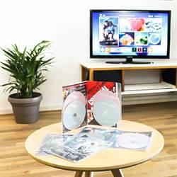 4 levyn DVD-tasku, jossa paikka kannelle - 10 kpl