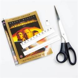 DVD Välilehdet, merkki valkoisella pohjalla