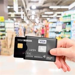 RFID-suojattu luottokorttikotelo, 2 kortille