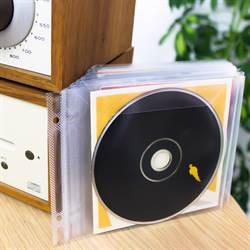 CD-paketti - 100 CD-taskua, 4 CD-kansiota