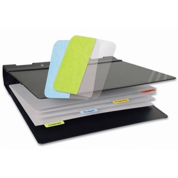 Index Tabs, flytbare, 12 x 40 mm